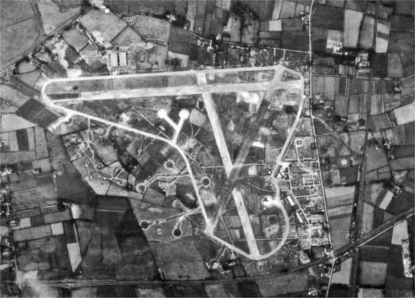 Long Kesh in 1942, an aerial view.